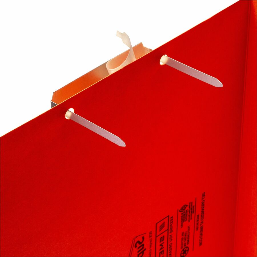 Business Source Self-adhesive Folder Fasteners - 240 Sheet Capacity - for Paper - Self-adhesive - Silver - 100 / Box