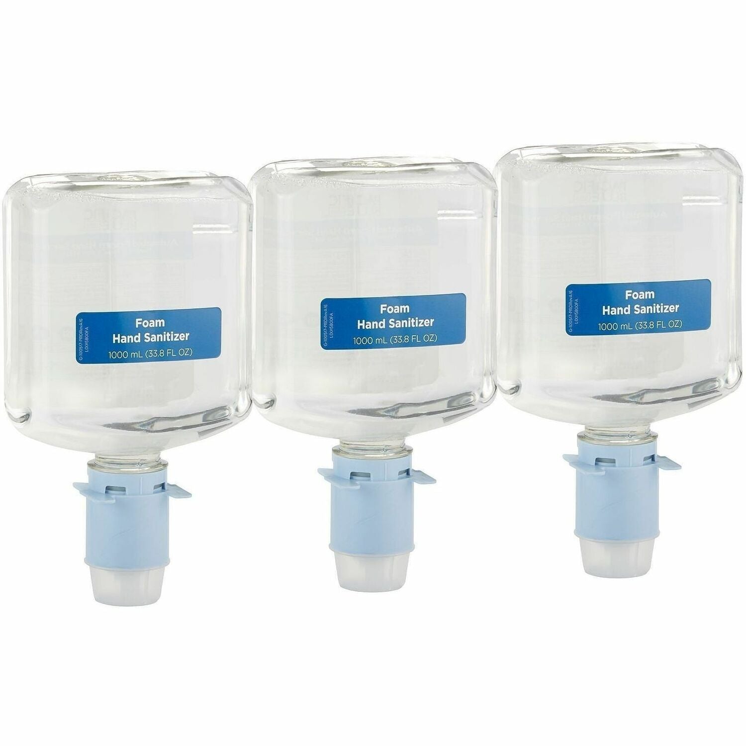 Pacific Blue Ultra Hand Sanitizer Foam Refill - 1.06 quart - Touchless Dispenser - Kill Germs - Hand - Moisturizing - Clear - Bio-based, Dye-free, Fragrance-free - 3 / Carton
