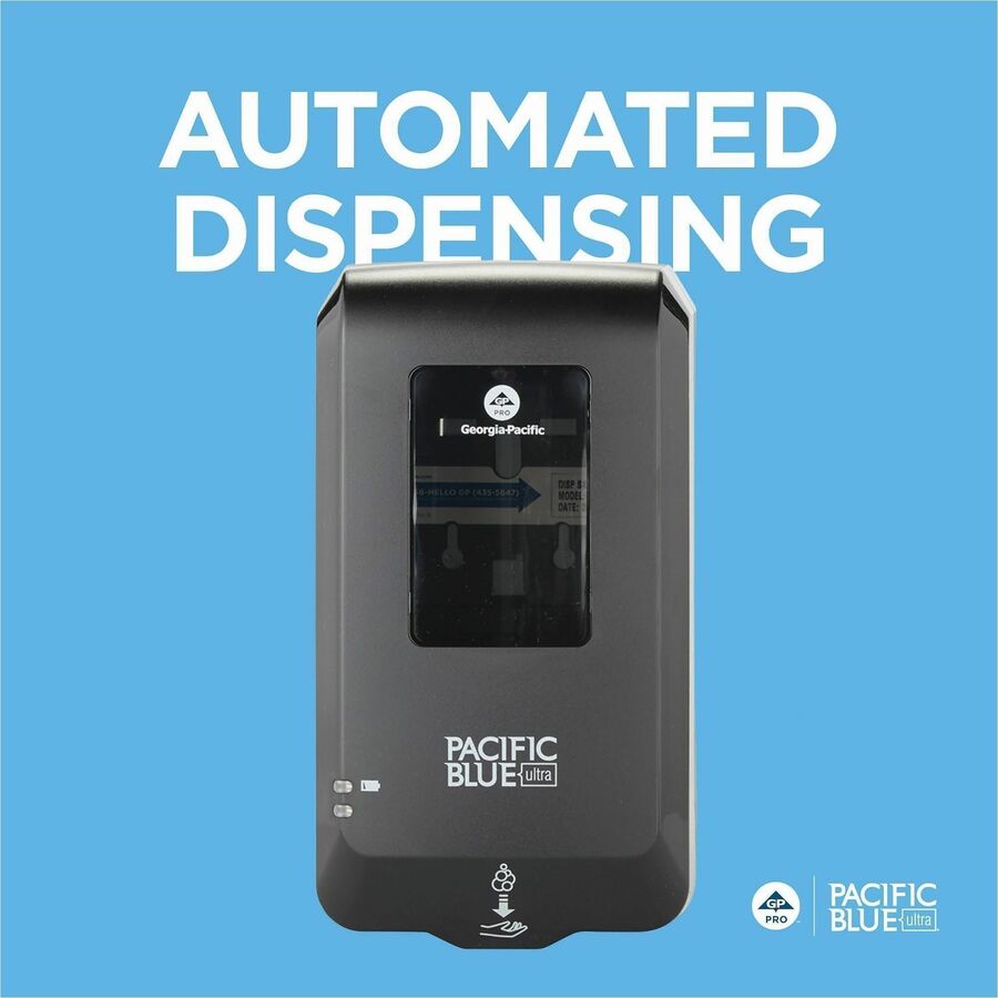 Automatic - Touch-free, Durable, Hygienic, Site Window - Black - 1 Carton