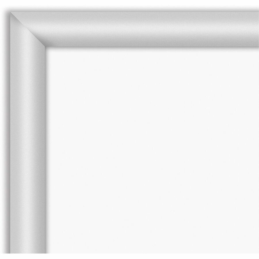 Lorell Dry-erase Board - 36" (3 ft) Width x 24" (2 ft) Height - White Styrene Surface - White Aluminum Frame - Rectangle - 1 Each