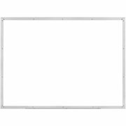 Lorell Dry-erase Board - 48" (4 ft) Width x 36" (3 ft) Height - White Styrene Surface - White Aluminum Frame - Rectangle - 1 Each