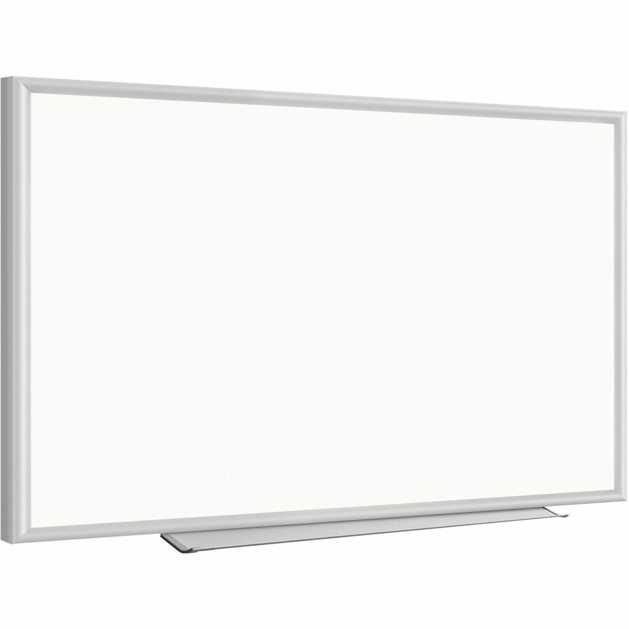 Lorell Dry-erase Board - 48" (4 ft) Width x 36" (3 ft) Height - White Styrene Surface - White Aluminum Frame - Rectangle - 1 Each