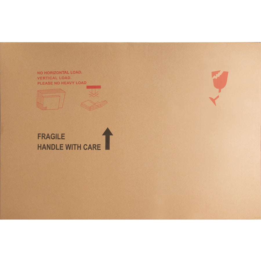 Lorell Bulletin Board - 24" Board Height x 36" Board Width - Cork Surface - Long Lasting, Warp Resistant - Brown Aluminum Frame - 1 Each