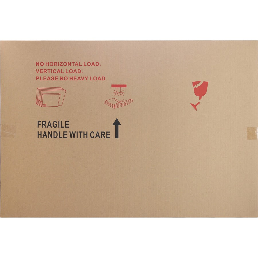 Lorell Bulletin Board - 24" Board Height x 36" Board Width - Cork Surface - Long Lasting, Warp Resistant - Brown Oak Frame - 1 Each