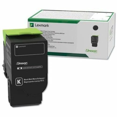 Lexmark Extra High Yield Black Laser Toner Cartridge, 6000 Pages, 1 Each