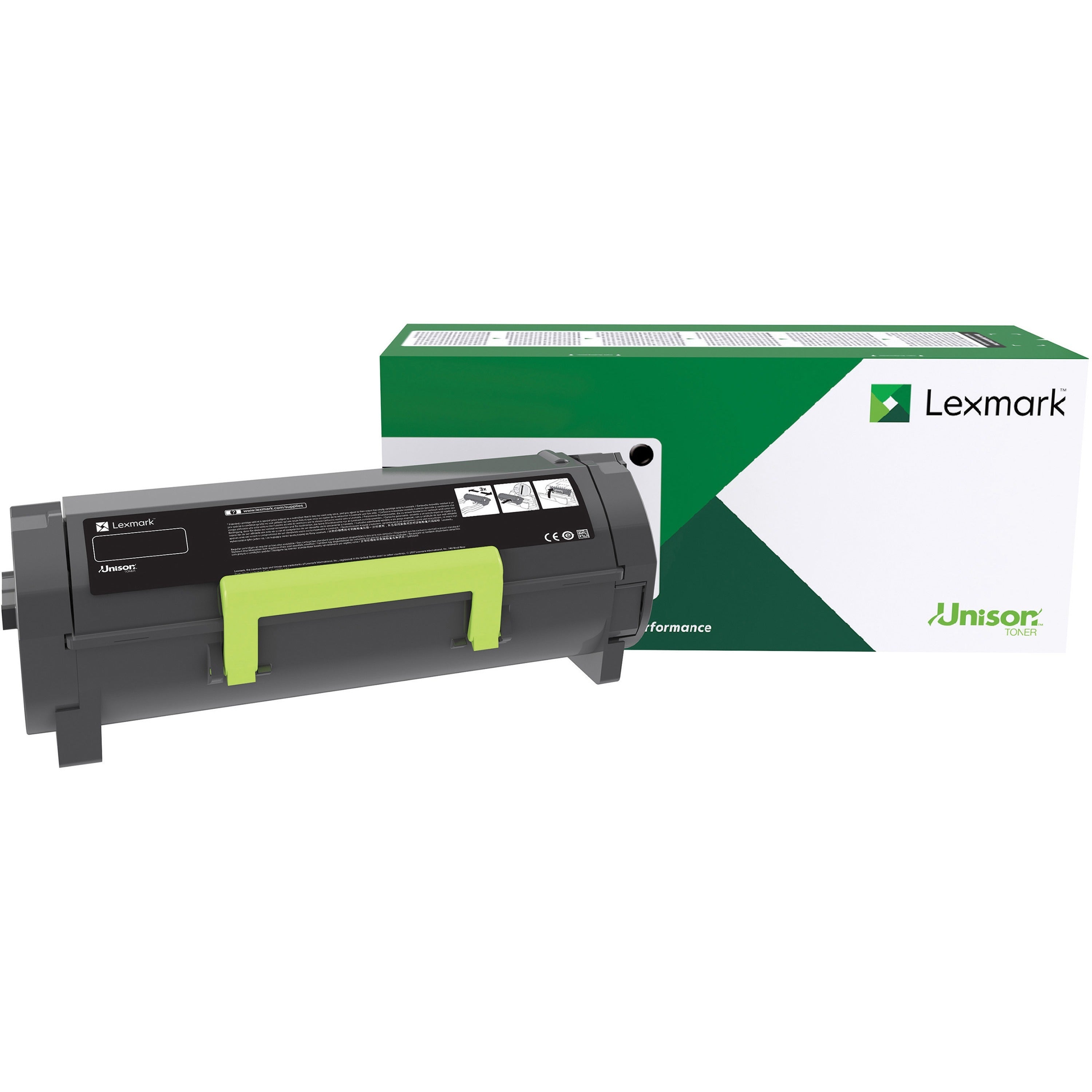 Lexmark Unison High Yield Black Laser Toner Cartridge, 6000 Page Yield, 1 Each