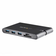 StarTech.com Docking Station, USB-C, 85W, 5 USB Ports (3 USB 3.0), HDMI, VGA, RJ-45, Thunderbolt, Black, 1 Each