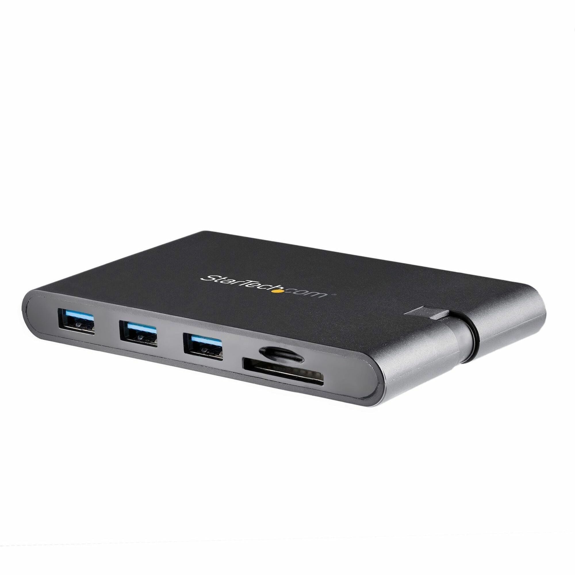 StarTech.com Docking Station, USB-C, 85W, 5 USB Ports (3 USB 3.0), HDMI, VGA, RJ-45, Thunderbolt, Black, 1 Each