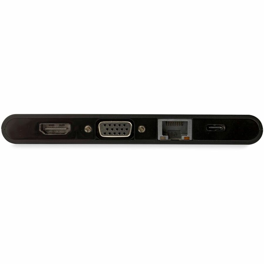 StarTech.com Docking Station, USB-C, 85W, 5 USB Ports (3 USB 3.0), HDMI, VGA, RJ-45, Thunderbolt, Black, 1 Each