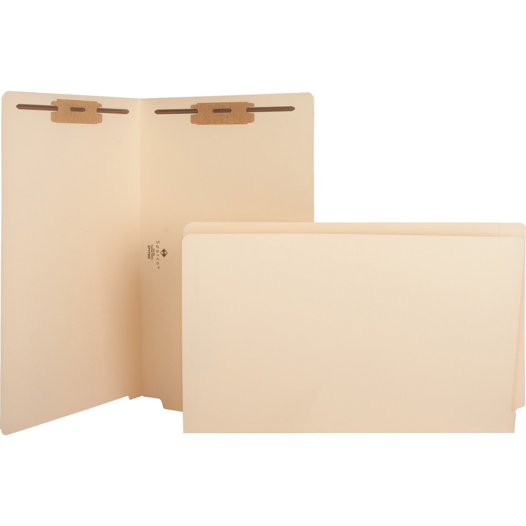 8 1/2" x 14" - 2 Fastener(s) - 2" Fastener Capacity - 11 pt. - 10% Recycled - 50 / Box