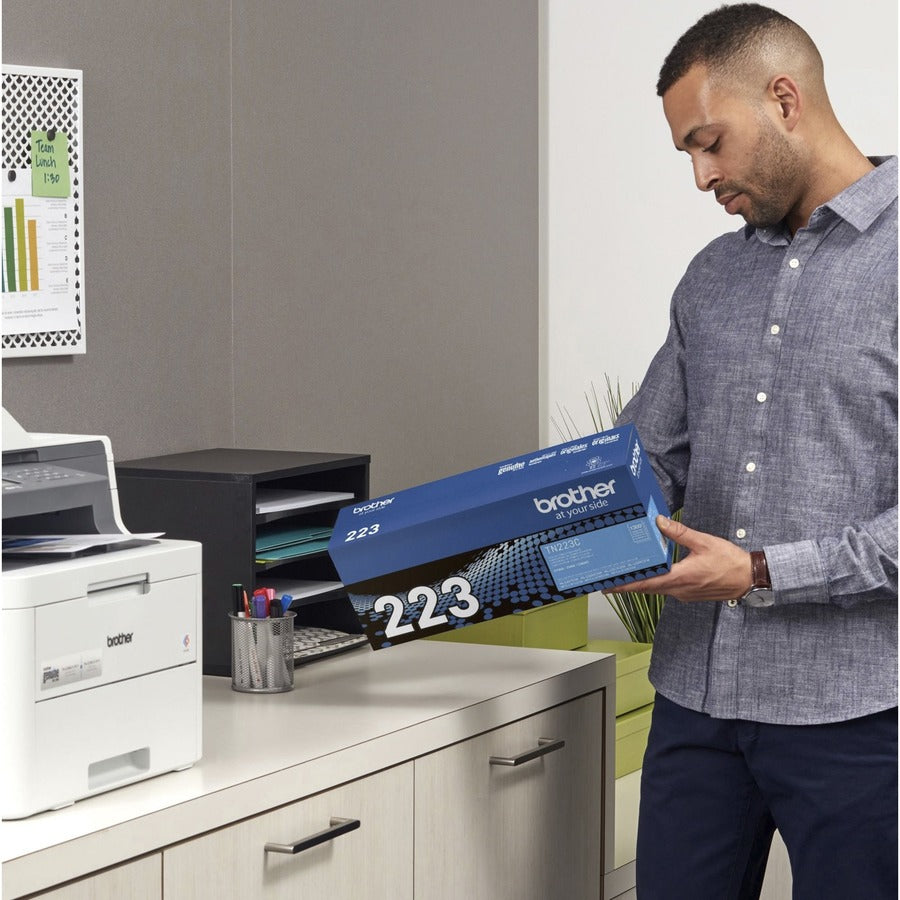 Brother TN-223C Original Standard Yield Laser Toner Cartridge - Cyan - 1 Each