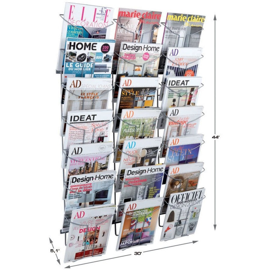 Alba Wire A4 Display 21 Compartments