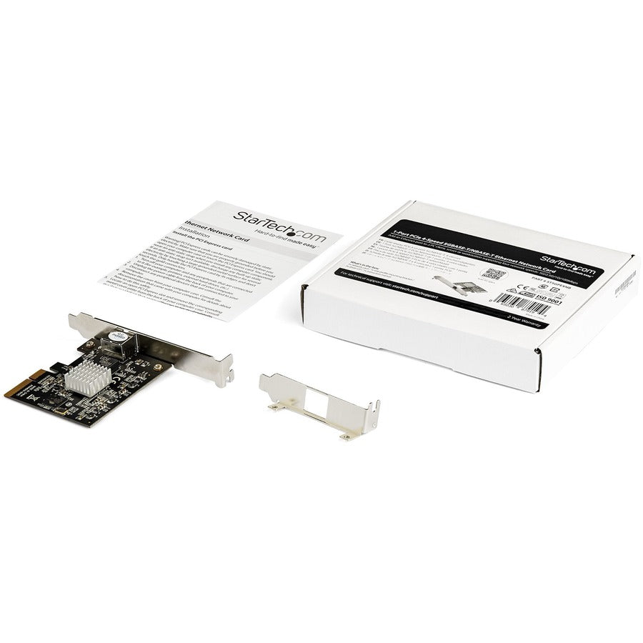 StarTech.com 1 Port PCIe 4 Speed 5GBASE-T/NBASE T Ethernet Network Card