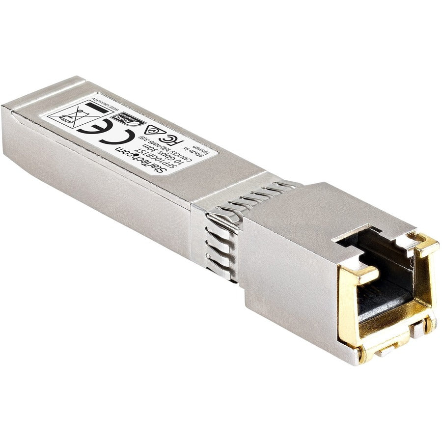 StarTech.com Cisco Compatible SFP+ Transceiver Module - 10GBASE-T