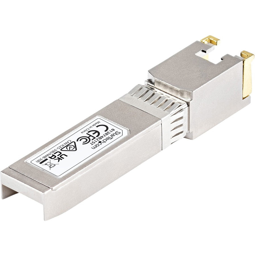 StarTech.com HP 813874-B21 Compatible SFP+ Transceiver Module - 10GBASE-T