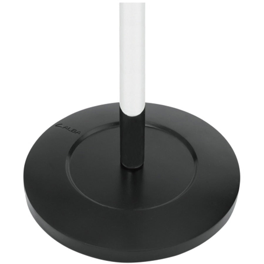 Alba Festival Coat Stand - 5 Pegs - 73.6" Height - for Coat, Umbrella, Garment - Steel - Metallic Silver - 1 Each