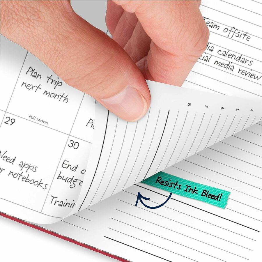 At-A-Glance Harmony Hardcover Daily Monthly Planner, Berry, Medium, 7" x 8 3/4"
