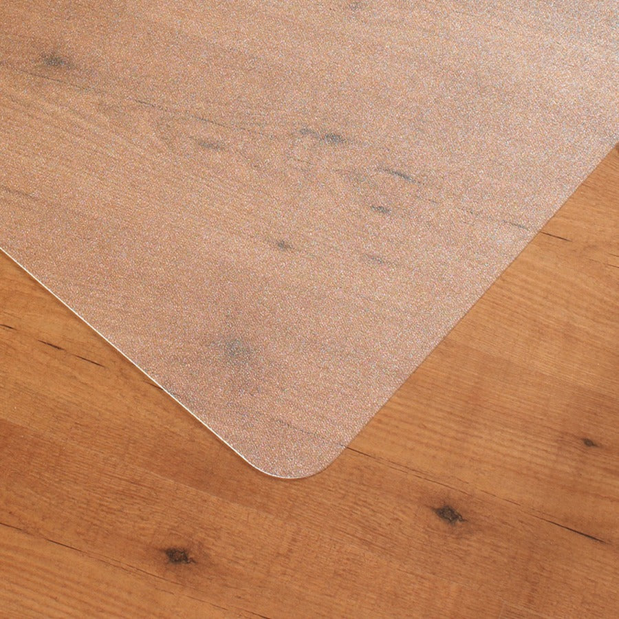Floortex Ecotex Evolutionmat&reg; Anti-Slip Rectangular Chair Mat - Hard Floor, Pile Carpet, Home, Office - 48" Length x 30" Width x 0.075" Depth x 0.075" Thickness - Rectangular - Polymer - Clear - 1 Each - TAA Compliant
