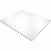 Floortex Evolutionmat Hard Floor Rectangular Chairmat - Hard Floor - 48" Length x 30" Width x 0.075" Depth x 0.080" Thickness - Rectangular - Clear - 1 Each