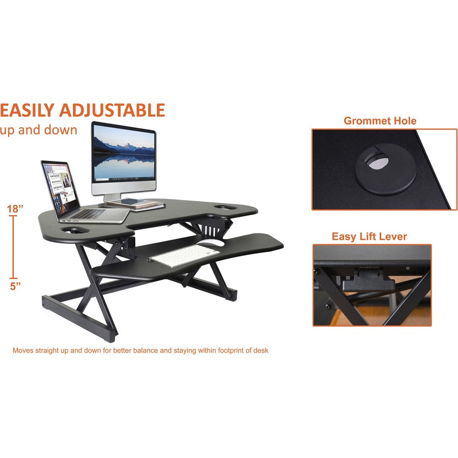Lorell Corner Desk Riser