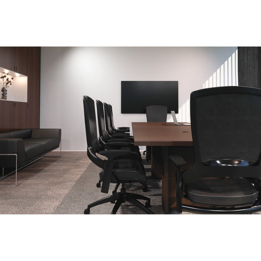 Lorell Prominence 2.0 Rectangular Conference Tabletop - Mahogany Rectangle, Laminated Top - 96" Table Top Width x 48" Table Top Depth x 1.50" Table Top Thickness - Assembly Required - Particleboard Top Material - 1 Each
