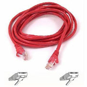 Belkin RJ45 CAT-5e Patch Cable, Snagless Molded Red 02