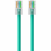 Belkin CAT6 Ethernet Patch Cable, RJ45, M/M - 15 ft Category 6 Network Cable for Network Device - First End: 1 x RJ-45 Network - Male - Second End: 1 x RJ-45 Network - Male - Patch Cable - Gold Plated Connector - Green - 1 Each