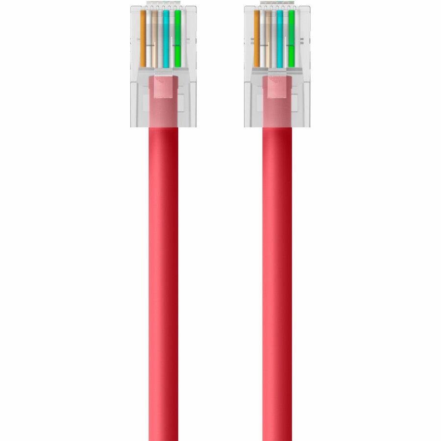 Belkin RJ45 CAT-5e Patch Cable Red 12