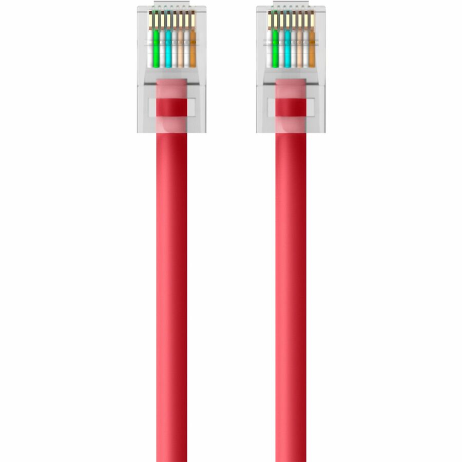 Belkin RJ45 CAT-5e Patch Cable Red 12