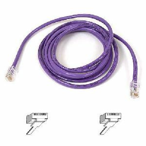 Belkin RJ45 CAT-5e Patch Cable, Snagless Molded Purple 06