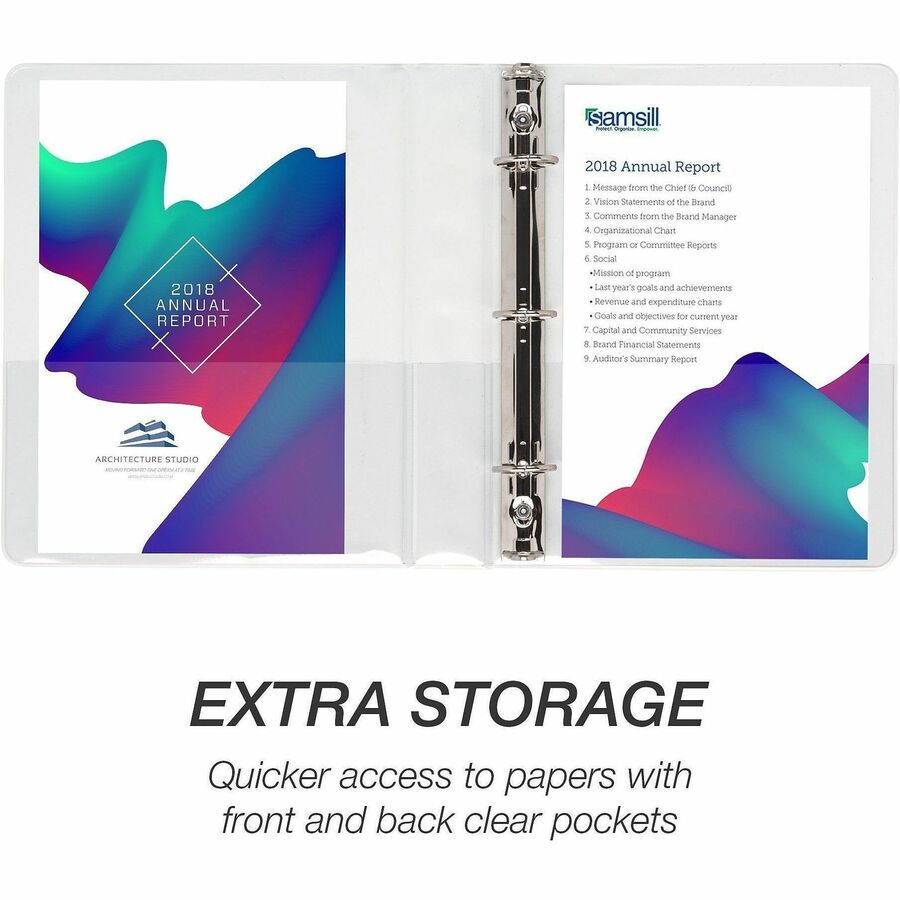 Samsill View Binder