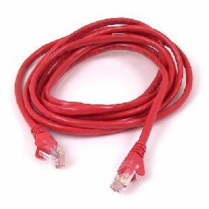 Belkin RJ45 Category 5e Snagless Patch Cable - 35 ft Category 5e Network Cable - First End: 1 x RJ-45 - Male - Second End: 1 x RJ-45 - Male - Patch Cable - Red - 1 Each