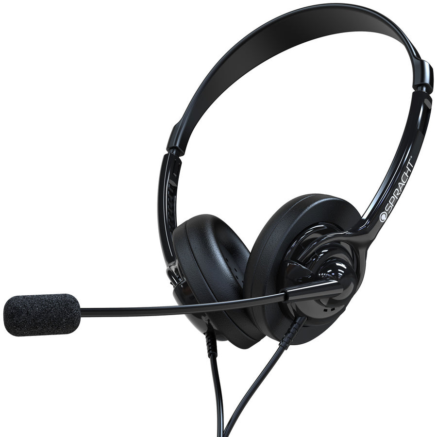Stereo - Mini-phone (3.5mm), Sub-mini phone (2.5mm) - Wired - Over-the-head - Binaural - Circumaural - Noise Cancelling Microphone