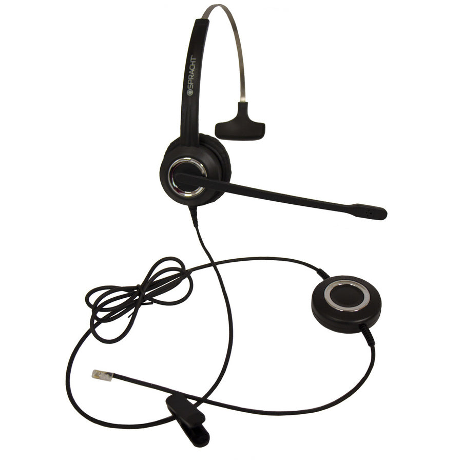 Mono - RJ-9 - Wired - Over-the-head - Monaural