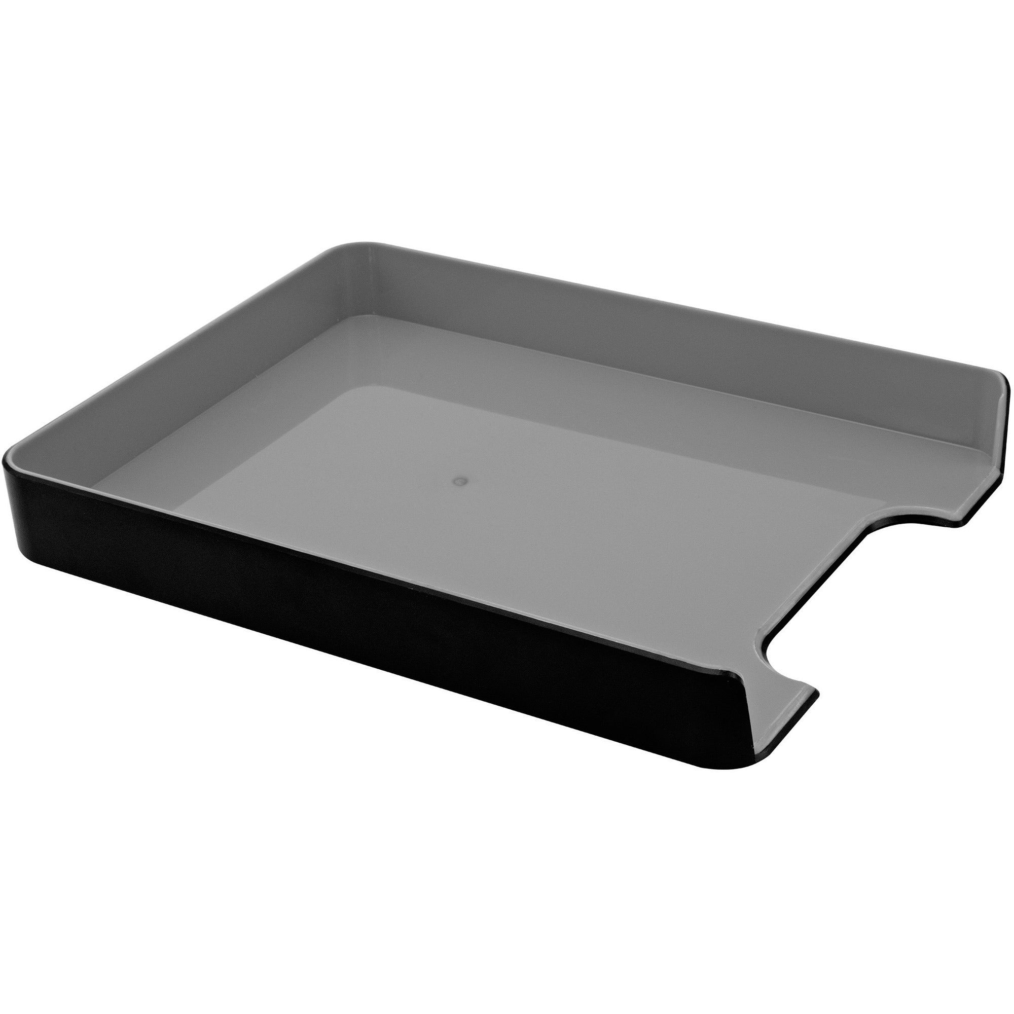 1.69" Height x 10" Width x 12.75" Length - Desktop - Black - Plastic - 1 Each
