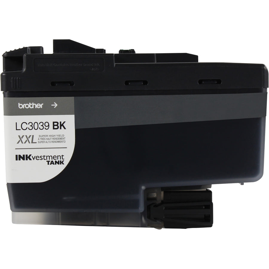 Brother INKvestment LC3039BK Original Ultra High Yield Inkjet Ink Cartridge - Single Pack - Black - 1 Each