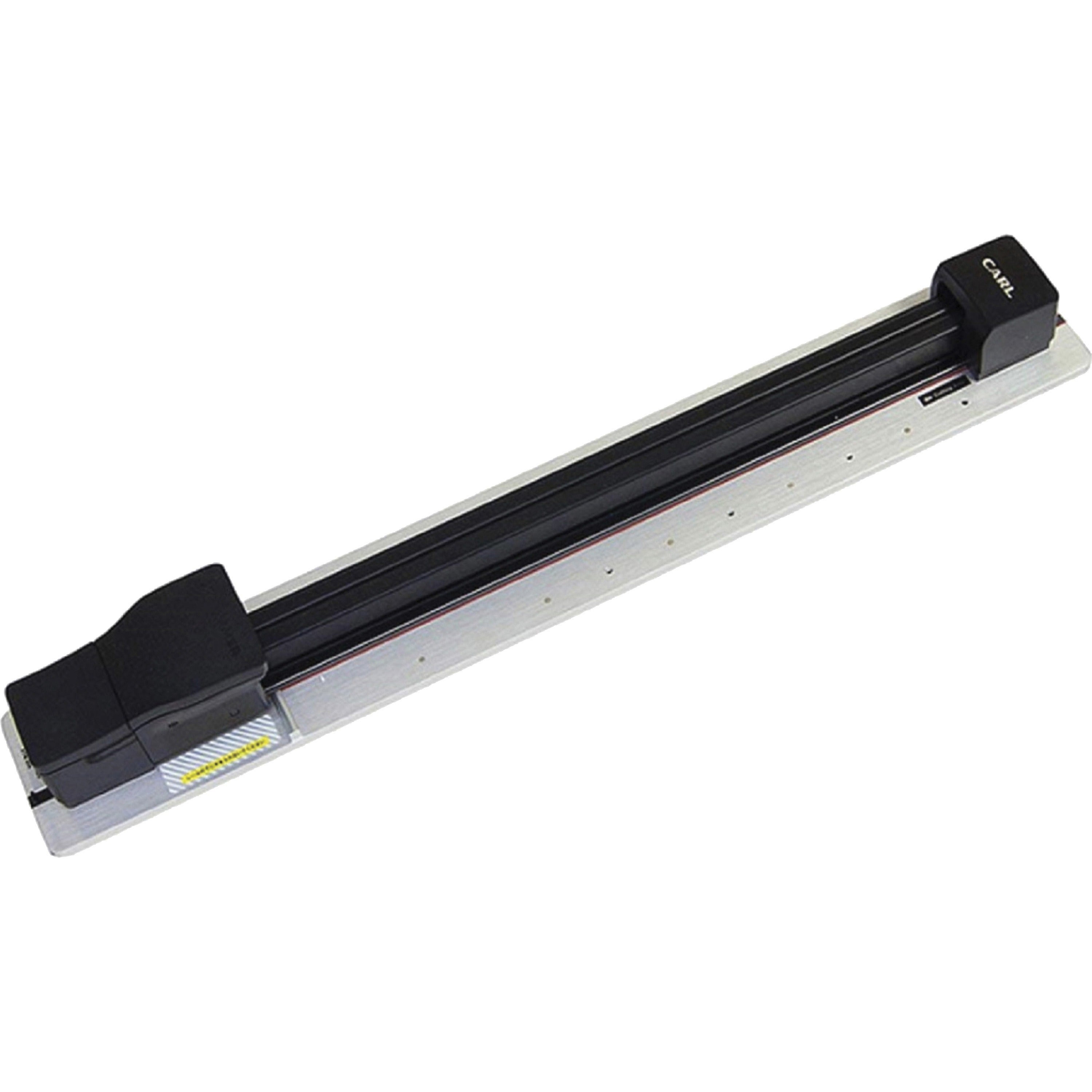 CARL X-trimmer Paper Trimmer - 80 Sheet Cutting Capacity - 20" Cutting Length - 3" Height x 5" Width x 33.5" Length - Black, Silver - 1 Each