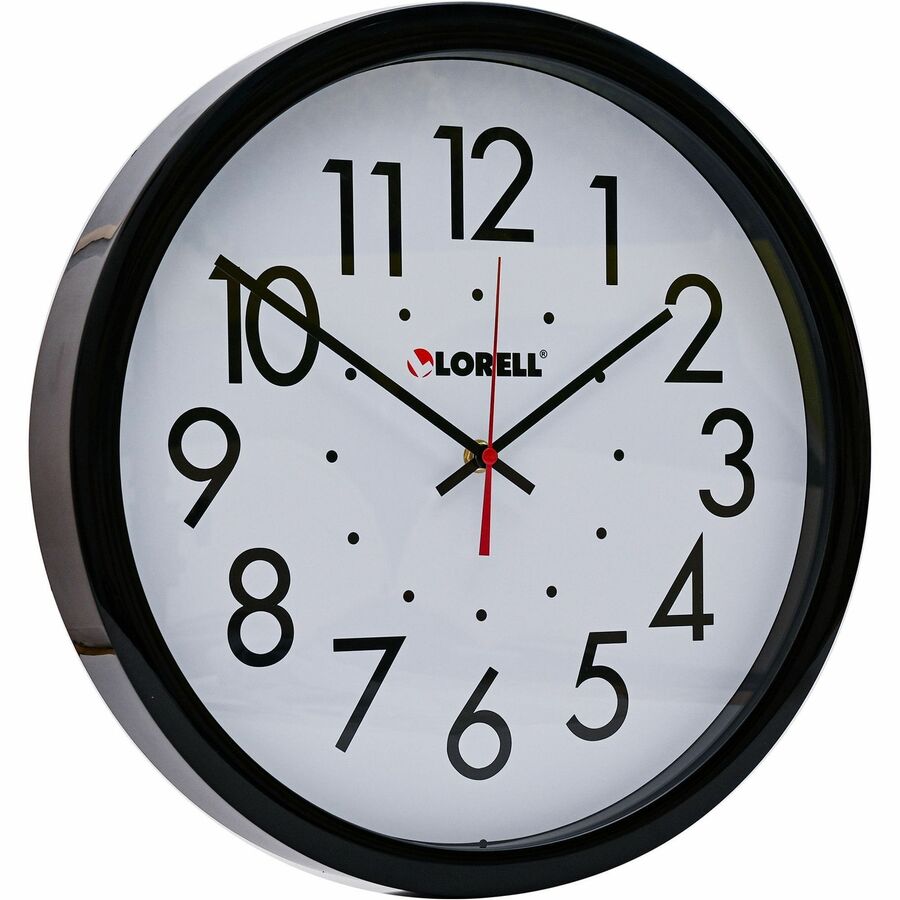 Lorell 14-1/2" Self-Set Wall Clock