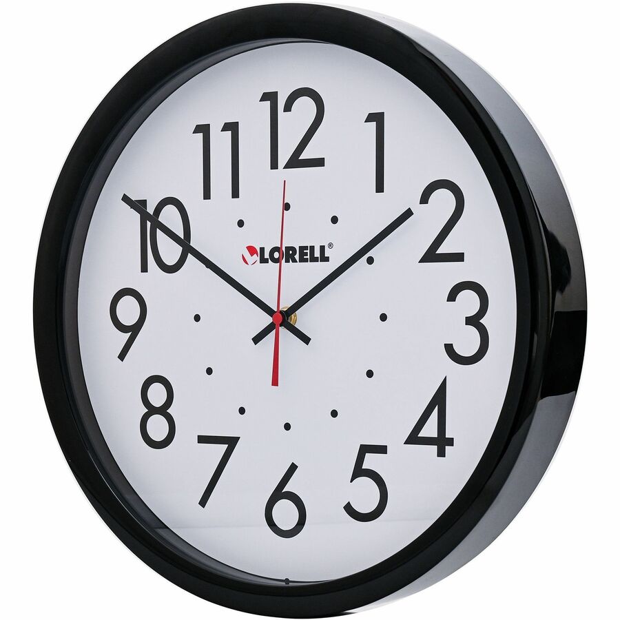 Lorell 14-1/2" Self-Set Wall Clock