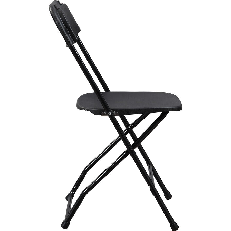 Lorell Injection-molded Folding Chairs