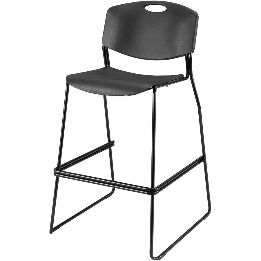 Lorell Heavy-duty Bistro Stack Chairs