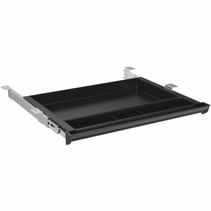 Lorell Laminate Desk 4-compartment Drawer