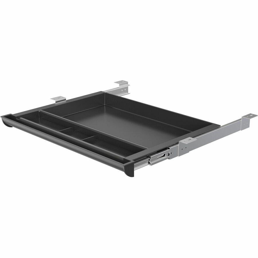 Lorell Laminate Desk 4-compartment Drawer