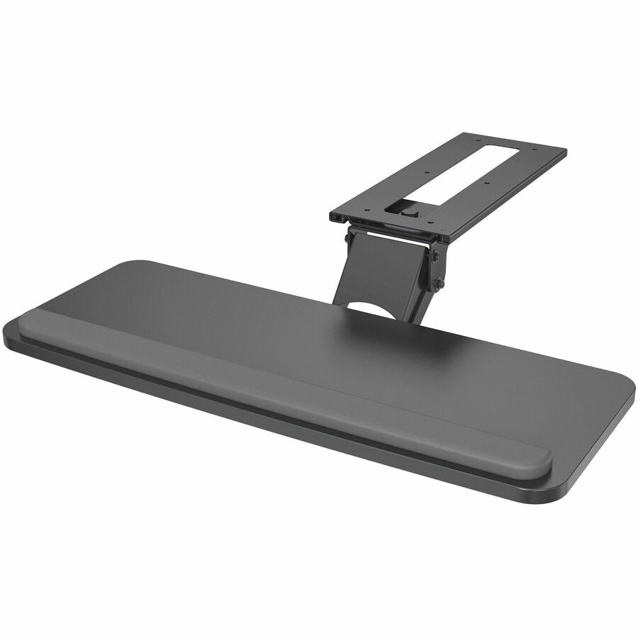 Lorell Universal Keyboard Tray - 5" Height x 10.9" Width - Black - 1 Each