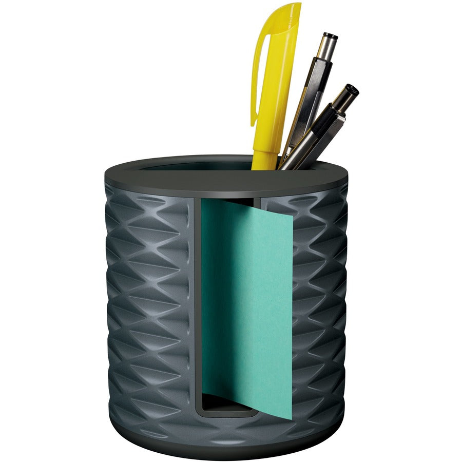 Post-it&reg; Note Dispenser - 3" x 3" Note - Black