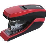 MAX HD-55FL Half-strip Stapler - Staples Upto 35 Sheet of 80g/m² Paper - Holds Upto 100 Staple - Half Strip - Staple Size:  - 24/0.24" , - 26/0.24" - 1.34" Throat Depth - Red, Black - 1 Each