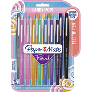 0.7 mm Medium Pen Point - Water Based - Felt Tip - 16 / Pack