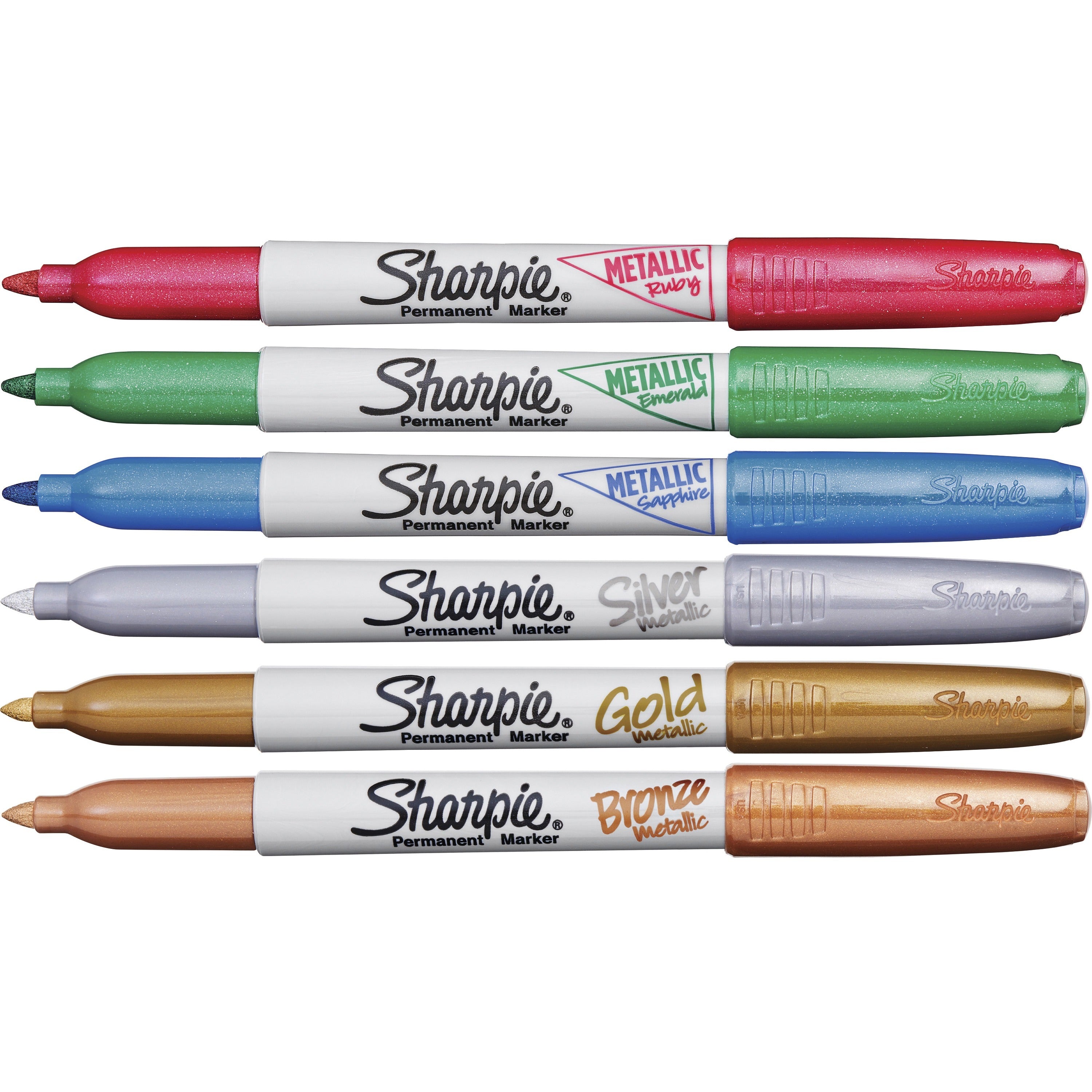 Fine Pen Point - Bold Marker Point - Alcohol Based - 6 / Set