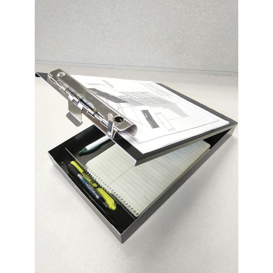 8 1/2" x 11" Sheet Size - Aluminum - Black - 1 Each