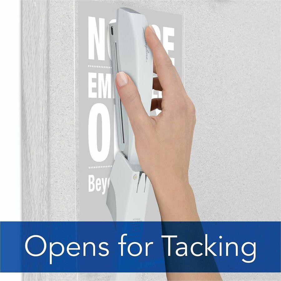 Swingline NeXXt Series Style Desktop Stapler - Staples Upto 40 Sheet - Holds Upto 210 Staple - Full Strip - White - Metal - 1 Each